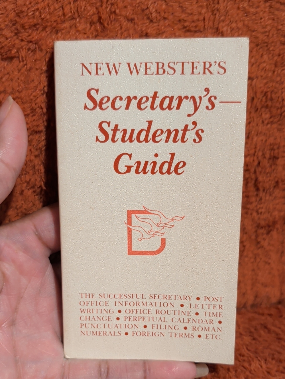 New Webster's Secretary's-Student's Guide ( Copyright 1978 )